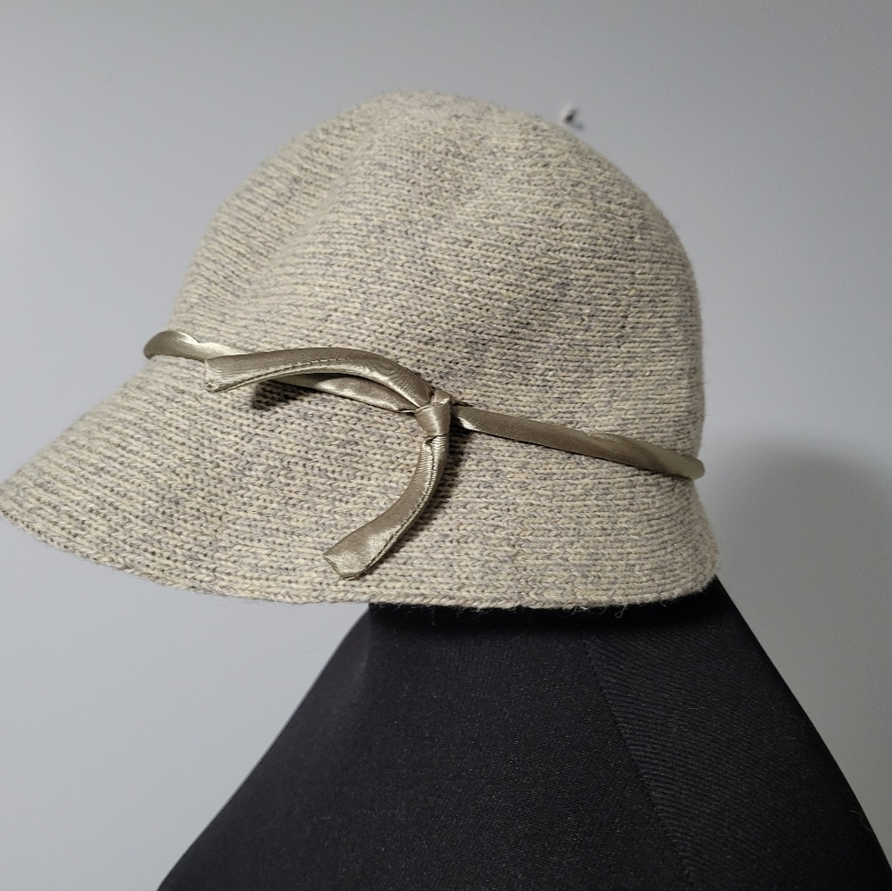 Kangol and a crocheted hat